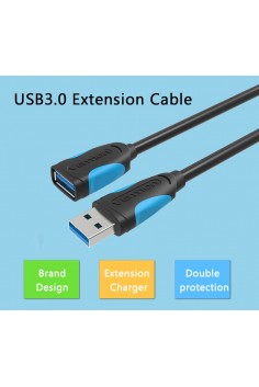 Cáp nối dài USB 3.0 Vention VAS-A52-3 dài 3m